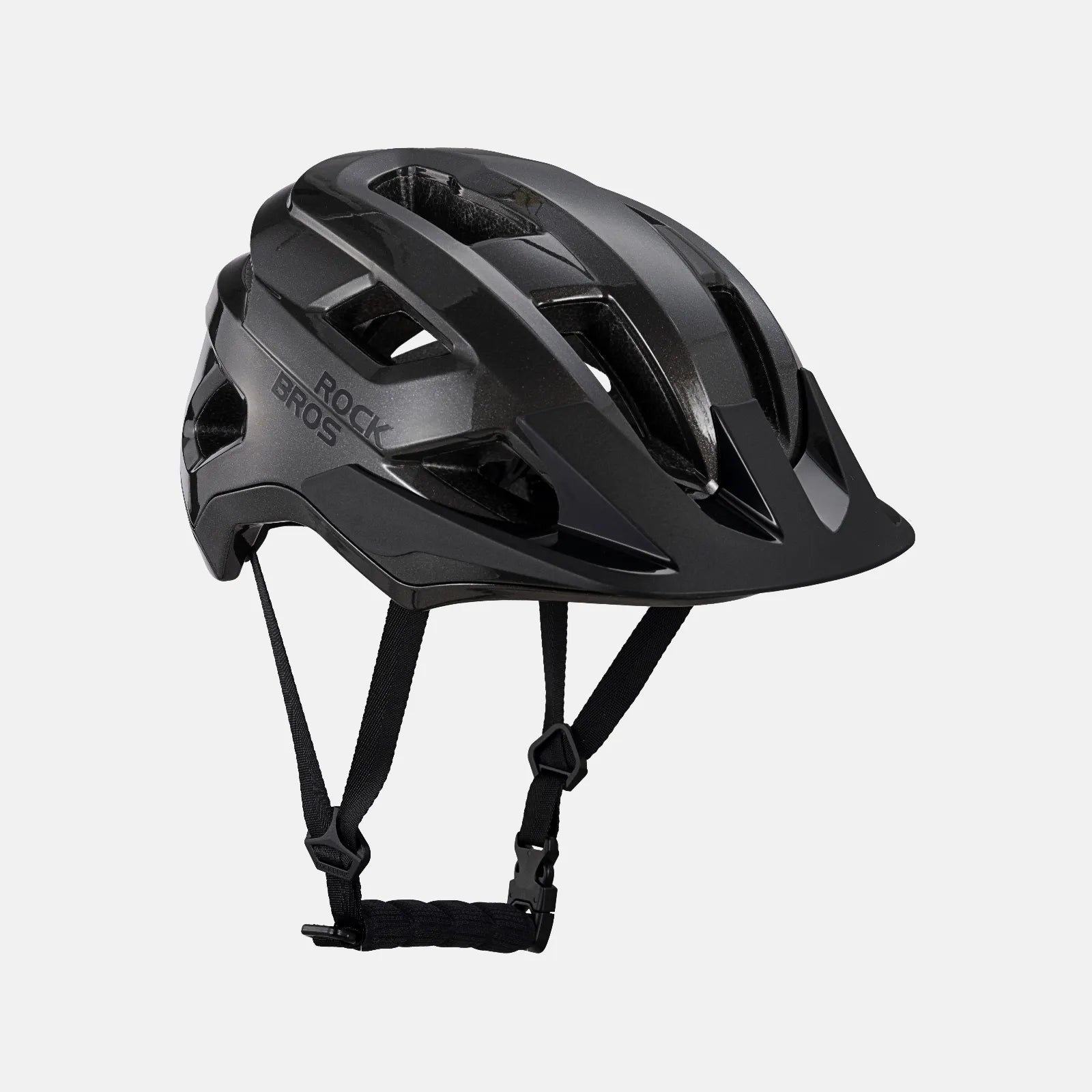 ROCKBROS Youth Cycling Helmet in Titanium for Road, Mountain, and E-Bike Riding
#Color_Titanium