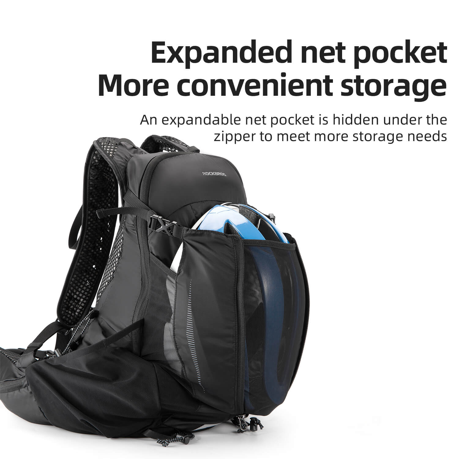 ROCKBROS lightweight hydration backpack for outdoor sports