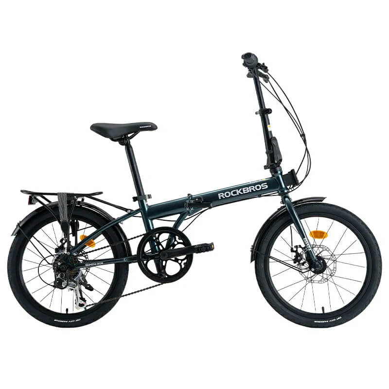 ROCKBROS 20 inch urban folding bike for city commuting
#Color_Blue