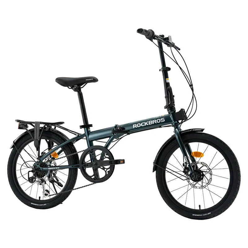 ROCKBROS 20 inch urban folding bike for city commuting
#Color_Blue