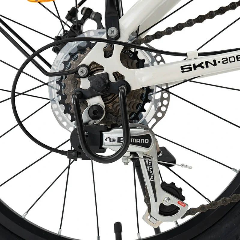 ROCKBROS 20 inch urban folding bike for city commuting
#Color_White