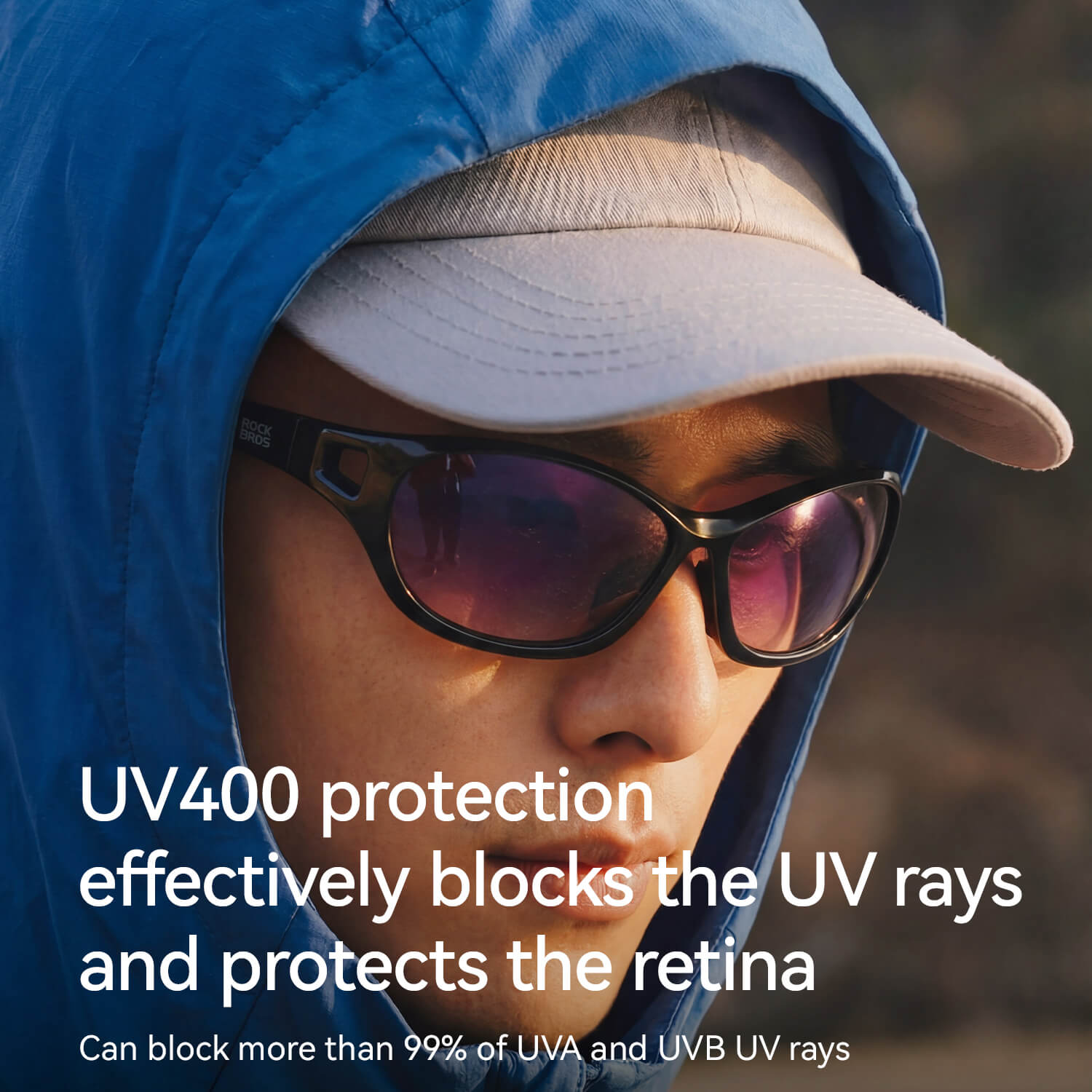 ROCKBROS SP394 outdoor polarized sunglasses with UV400 protection for cycling and outdoor activities