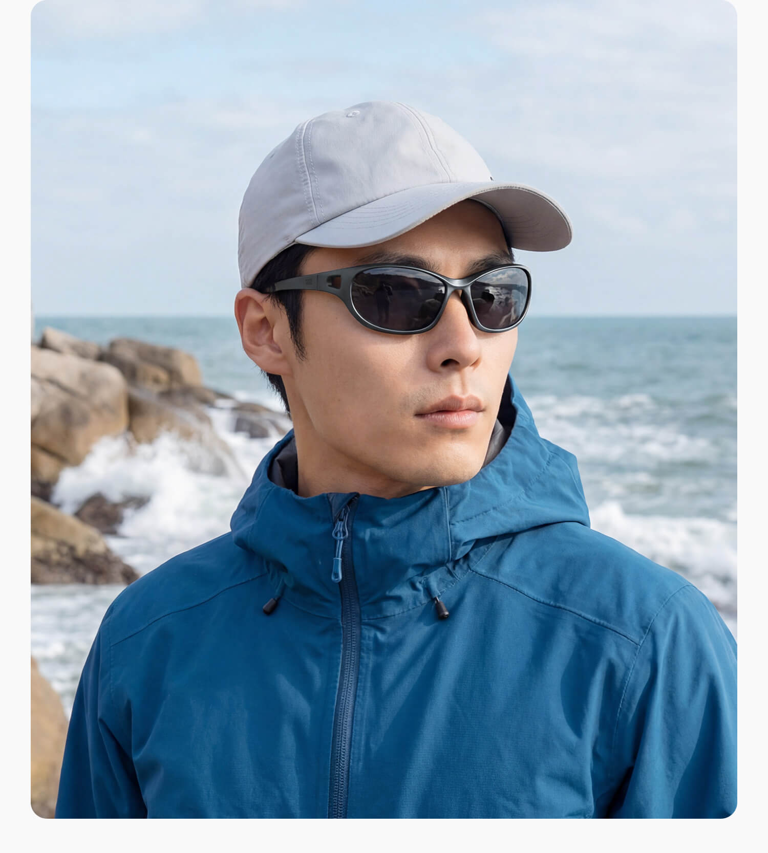 ROCKBROS SP394 outdoor polarized sunglasses with UV400 protection for cycling and outdoor activities