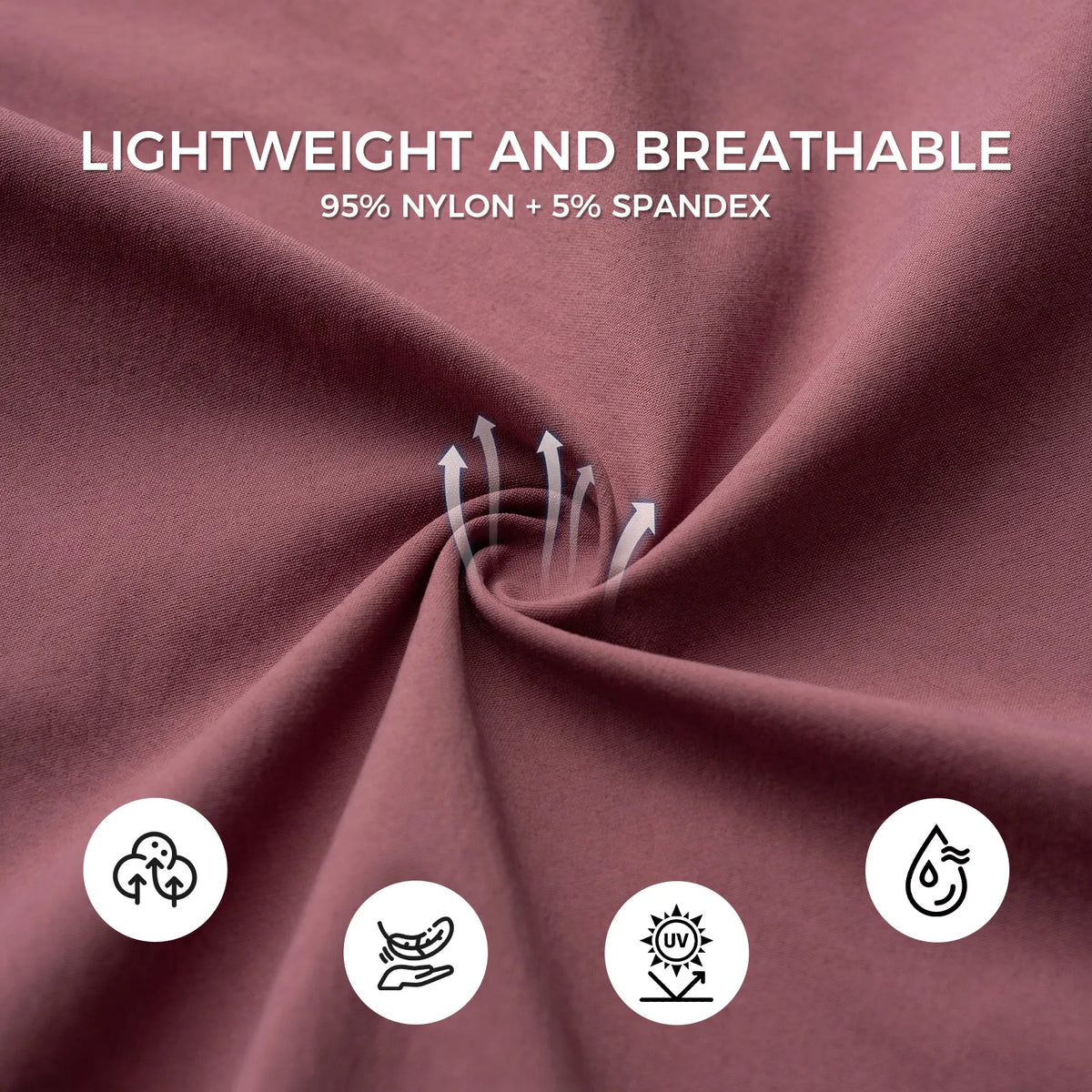 Lightweight stretch fabric of the TVI women’s cycling jacket
#Color_Purple
