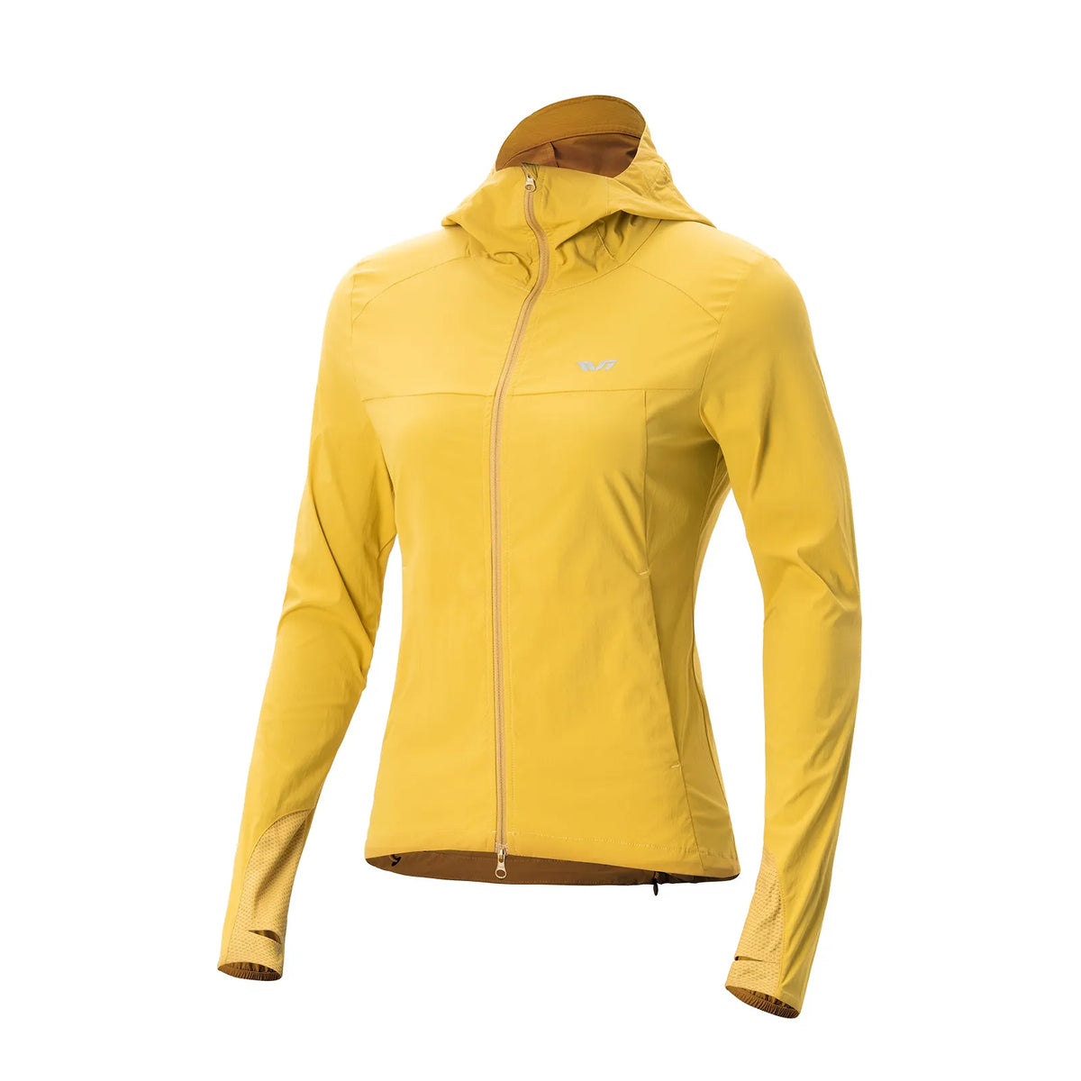 TVI women’s lightweight hooded cycling jacket
#Color_Yellow