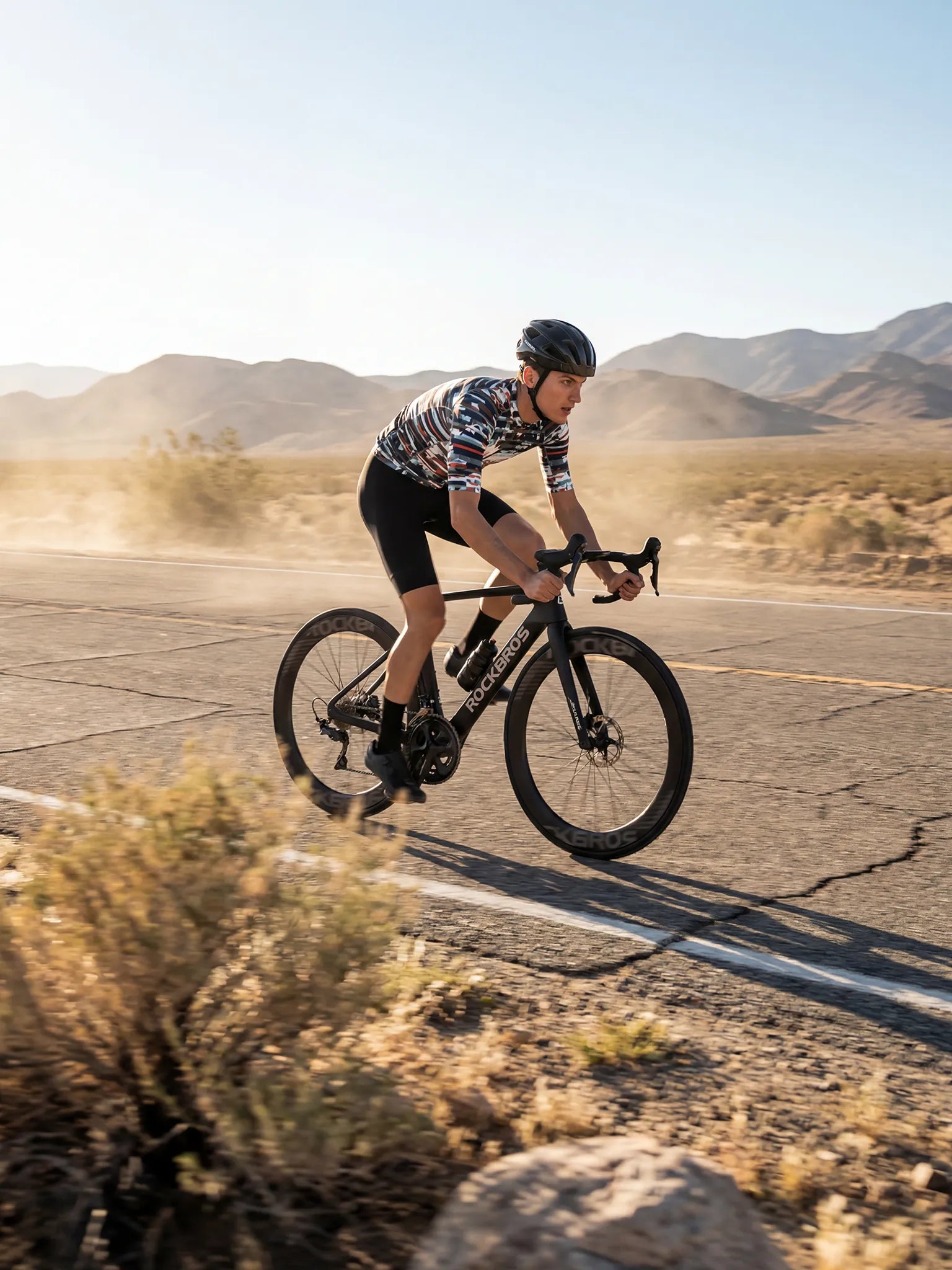 Men's Cycling Jersey Urban Camo#Type_Fragment Camo