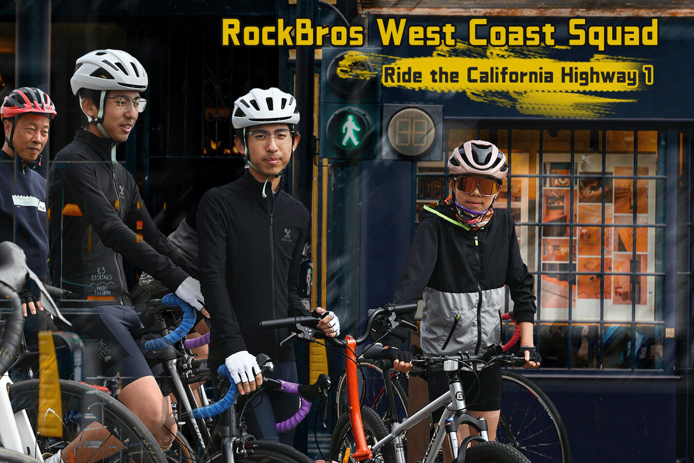 ROCKBROS Global Cycling Route — First Stop: California Highway 1 USA