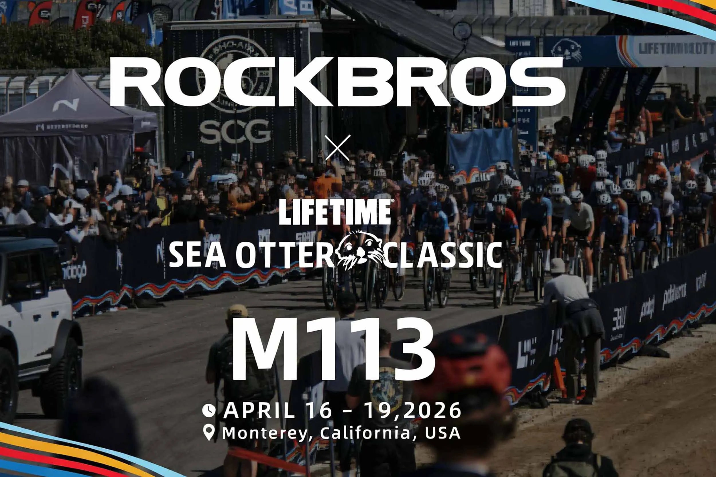 Cycling gear and bike bags used during outdoor cycling event for comfort and storage