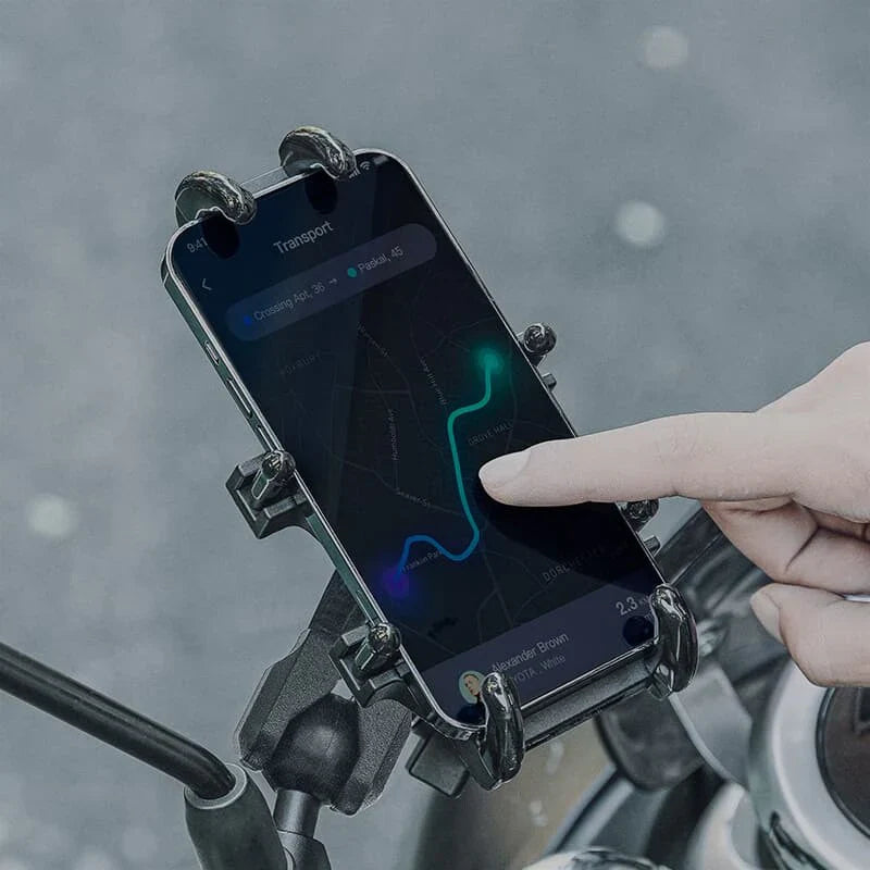 ROCKBROS bike and e-bike phone mount holder for secure handlebar smartphone use