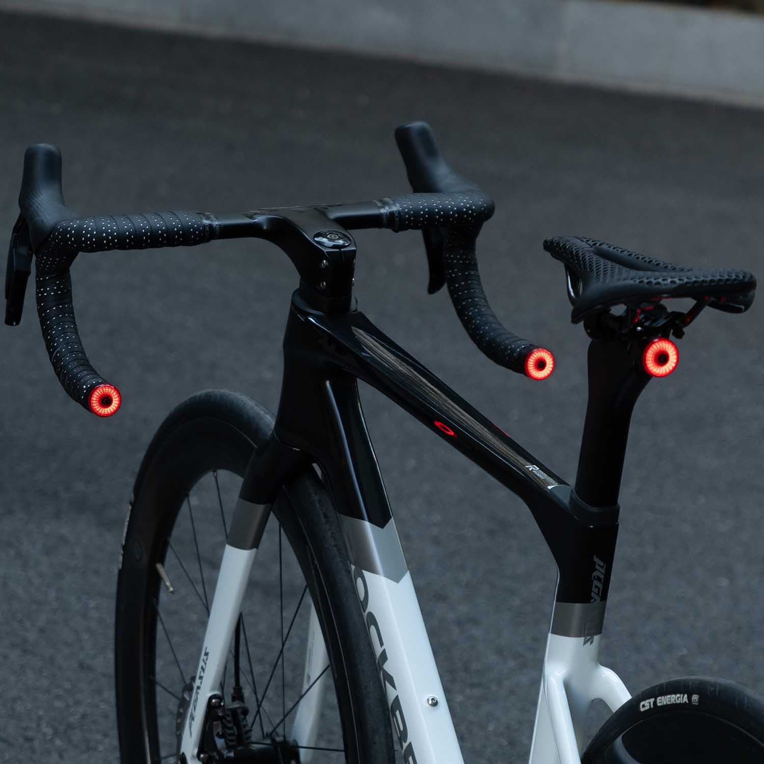 ROCKBROS rear bike light for enhanced visibility and safer rides