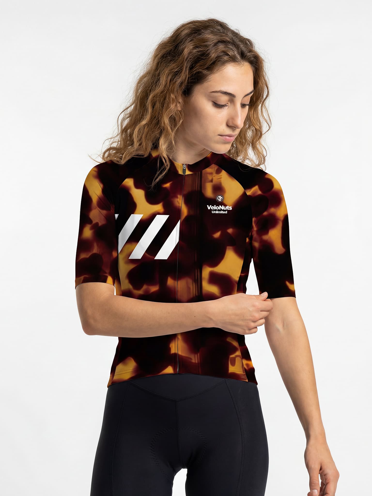 Women's Cycling Jersey Fur Code#Type_Smoked Tortoise