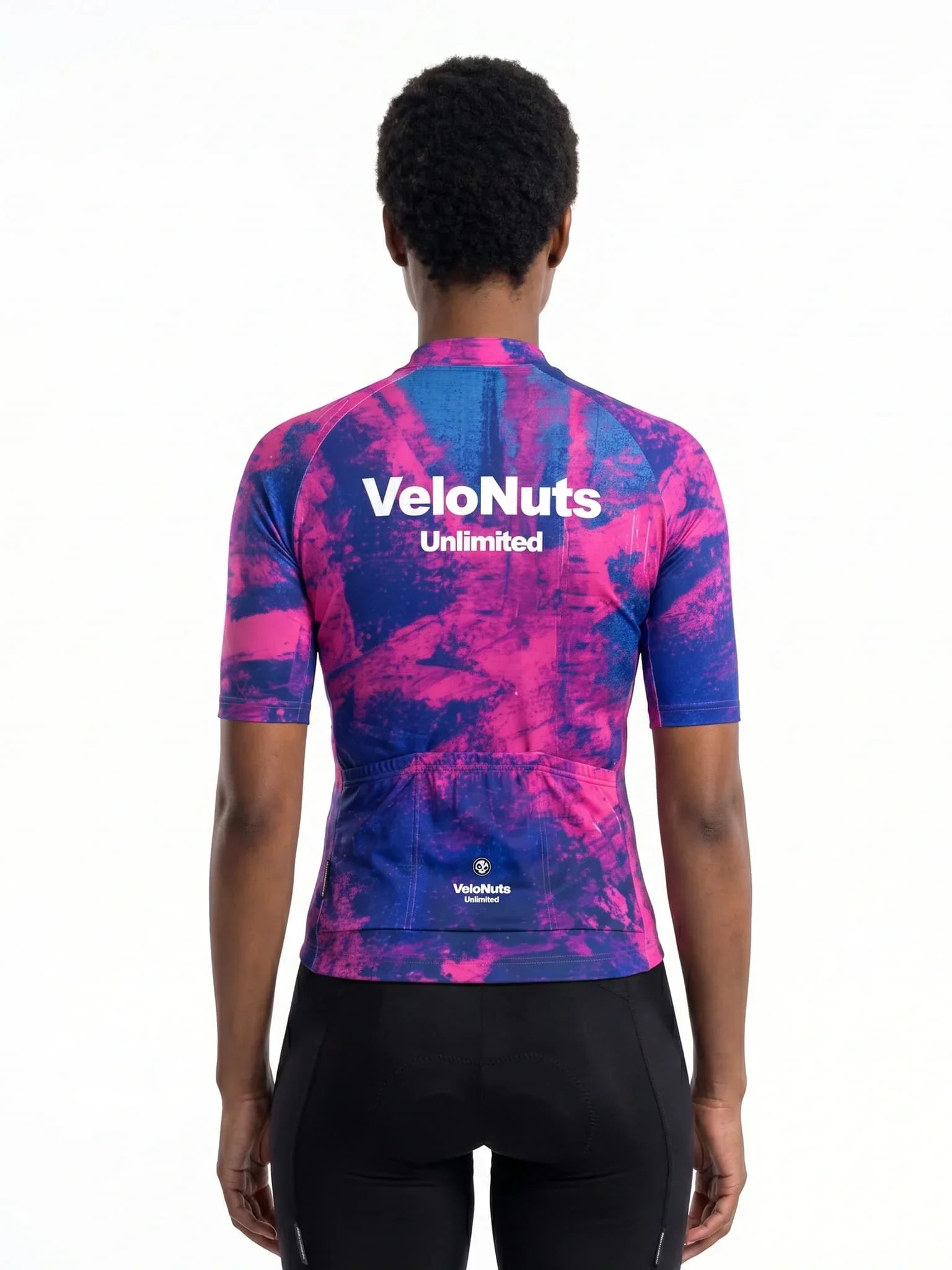 Women's Cycling Jersey Ink Burst#Type_Emerald Splash