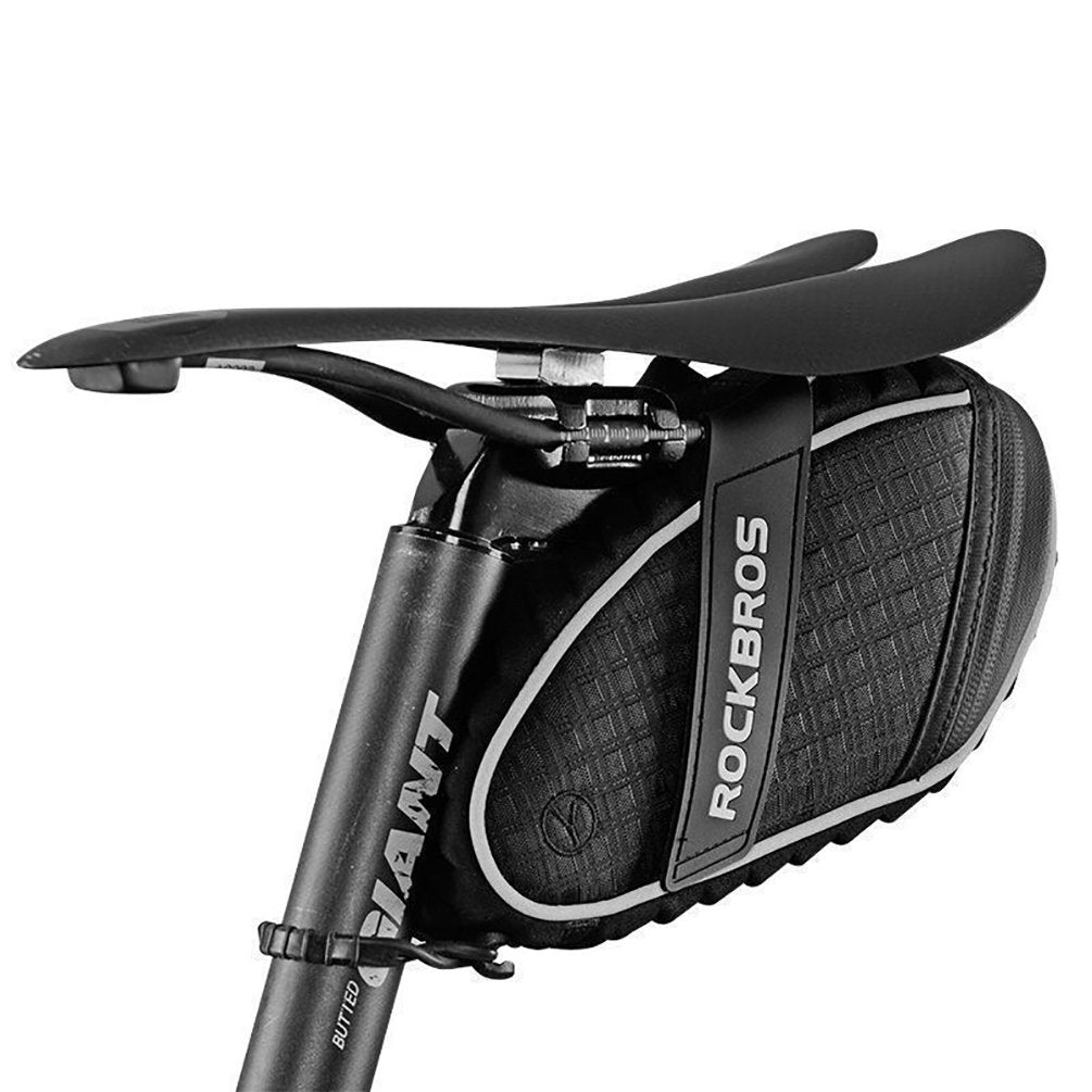 3D shell bike saddle bag under seat
#Color_Black