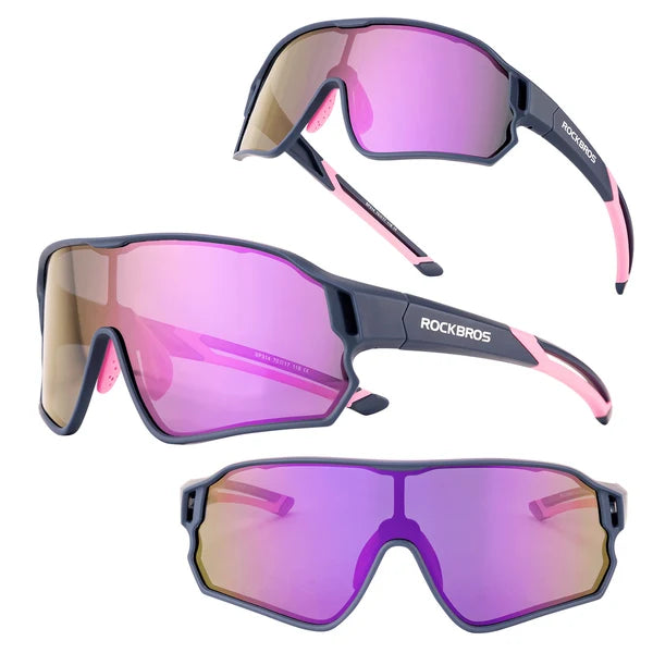 Kids Helmet & Cycling Glasses Kit