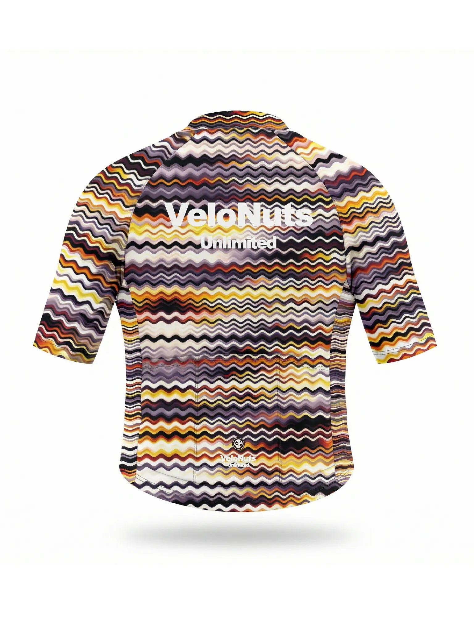 Men's Cycling Jersey Retro Signal#Type_Psychedelic Wave