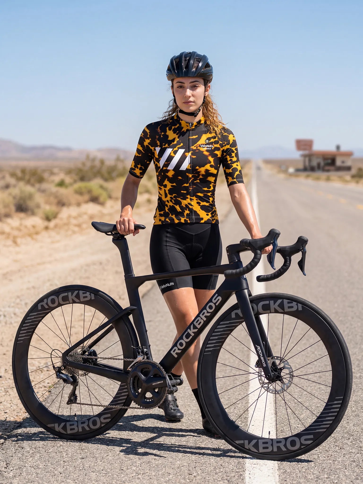 Women's Cycling Jersey Fur Code#Type_Amber Tortoise