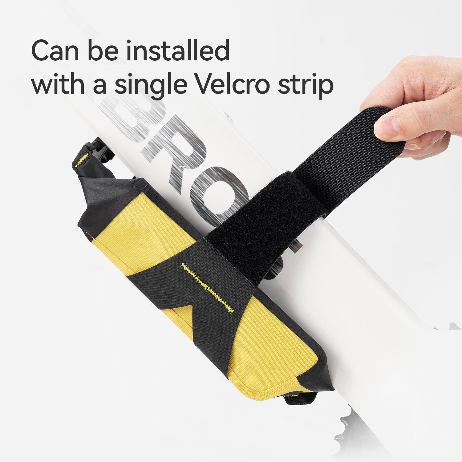 AS-161 100% waterproof bike down tube bag 1L with durable material and secure frame mounting – ROCKBROS