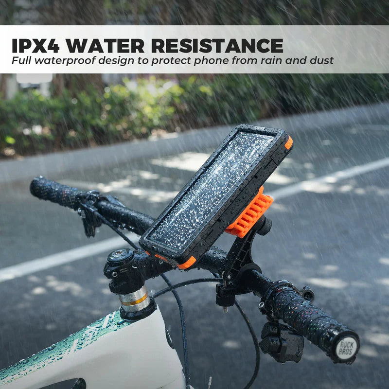 ROCKBROS Magnetic Quick-Release Bike Phone Mount - Waterproof & Shockproof