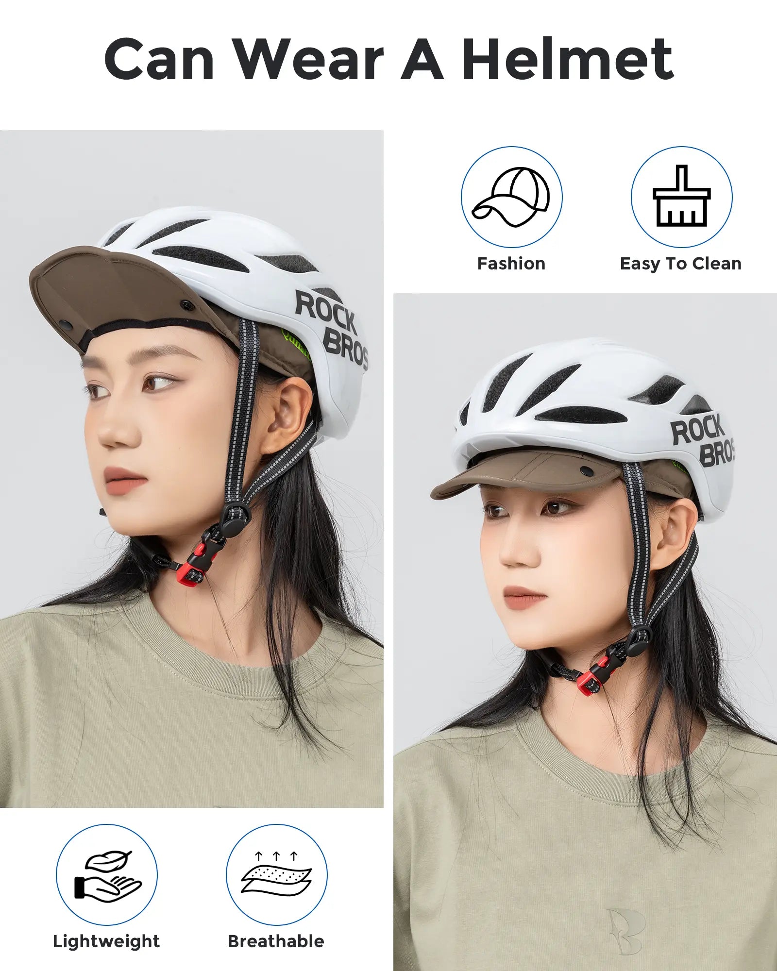 Foldable Outdoor Helmet Liner Cap with Lightweight Nylon Fabric, Breathable Mesh, and Helmet-Friendly Design