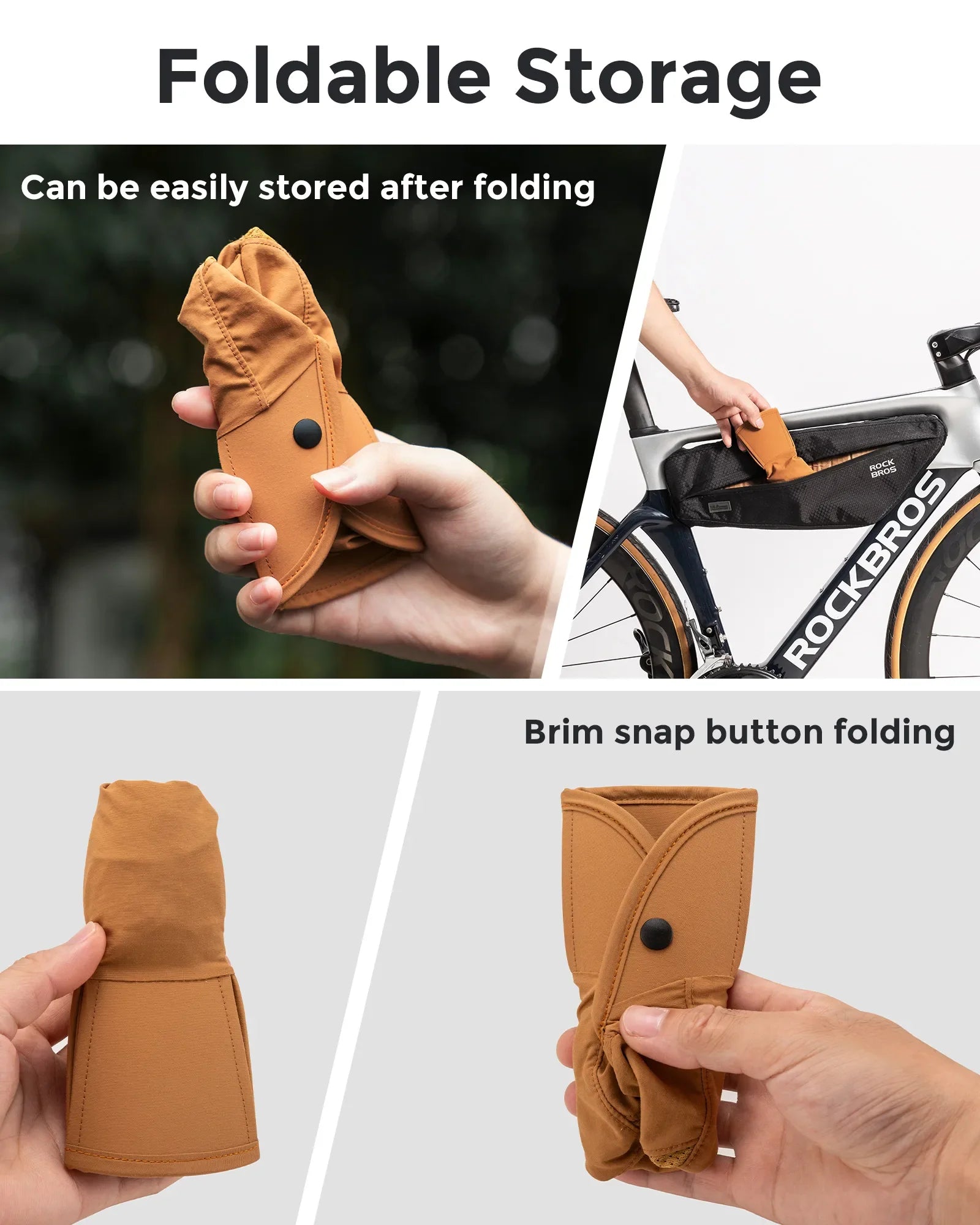 Foldable Outdoor Helmet Liner Cap with Lightweight Nylon Fabric, Breathable Mesh, and Helmet-Friendly Design