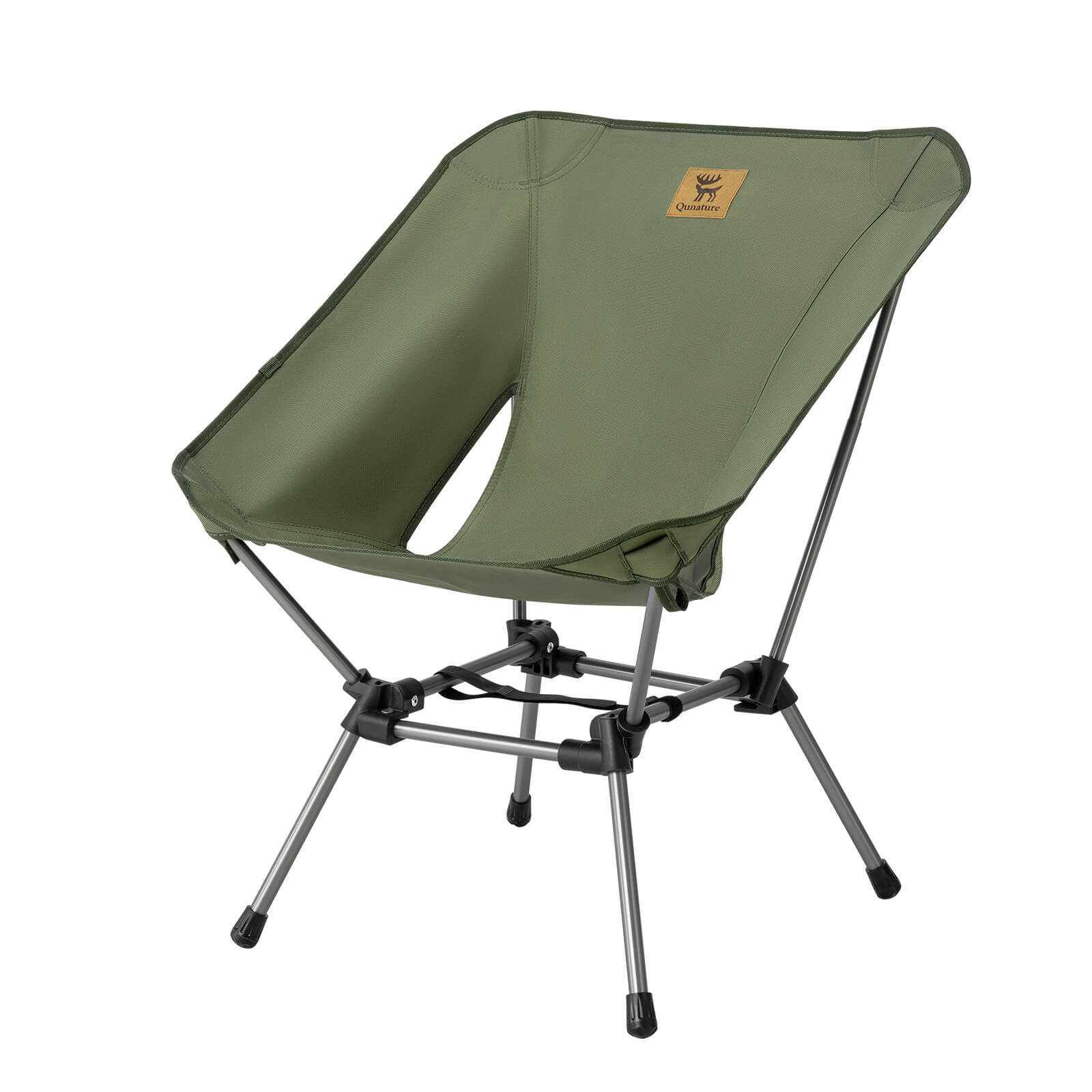 Qunature lightweight folding camp chair
#Color_Green