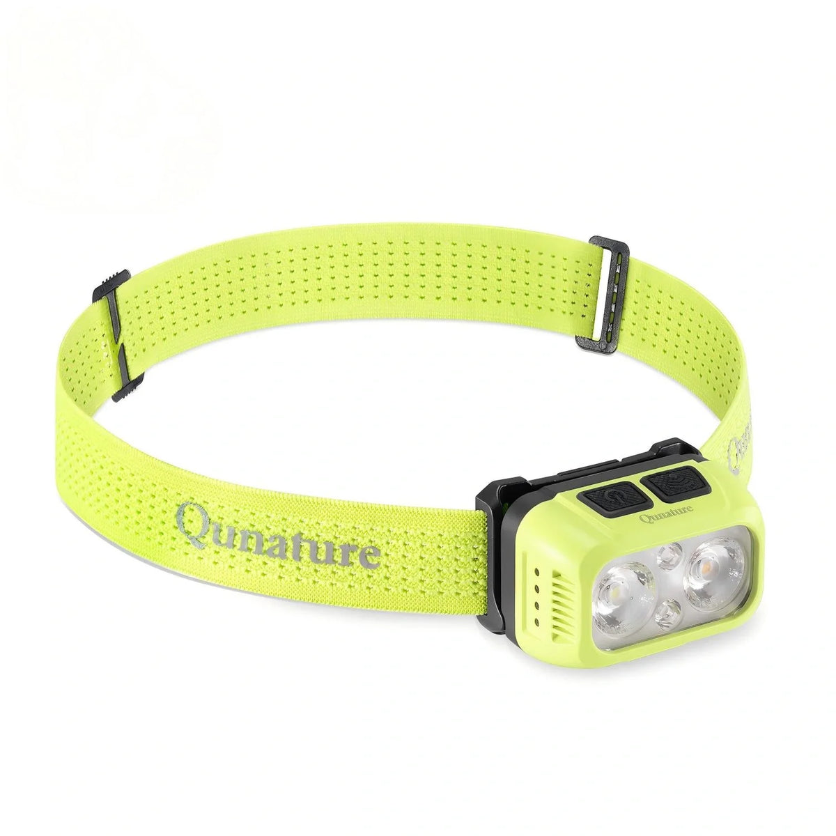 Qunature lightweight rechargeable outdoor headlamp with an adjustable headband
#Color_Green