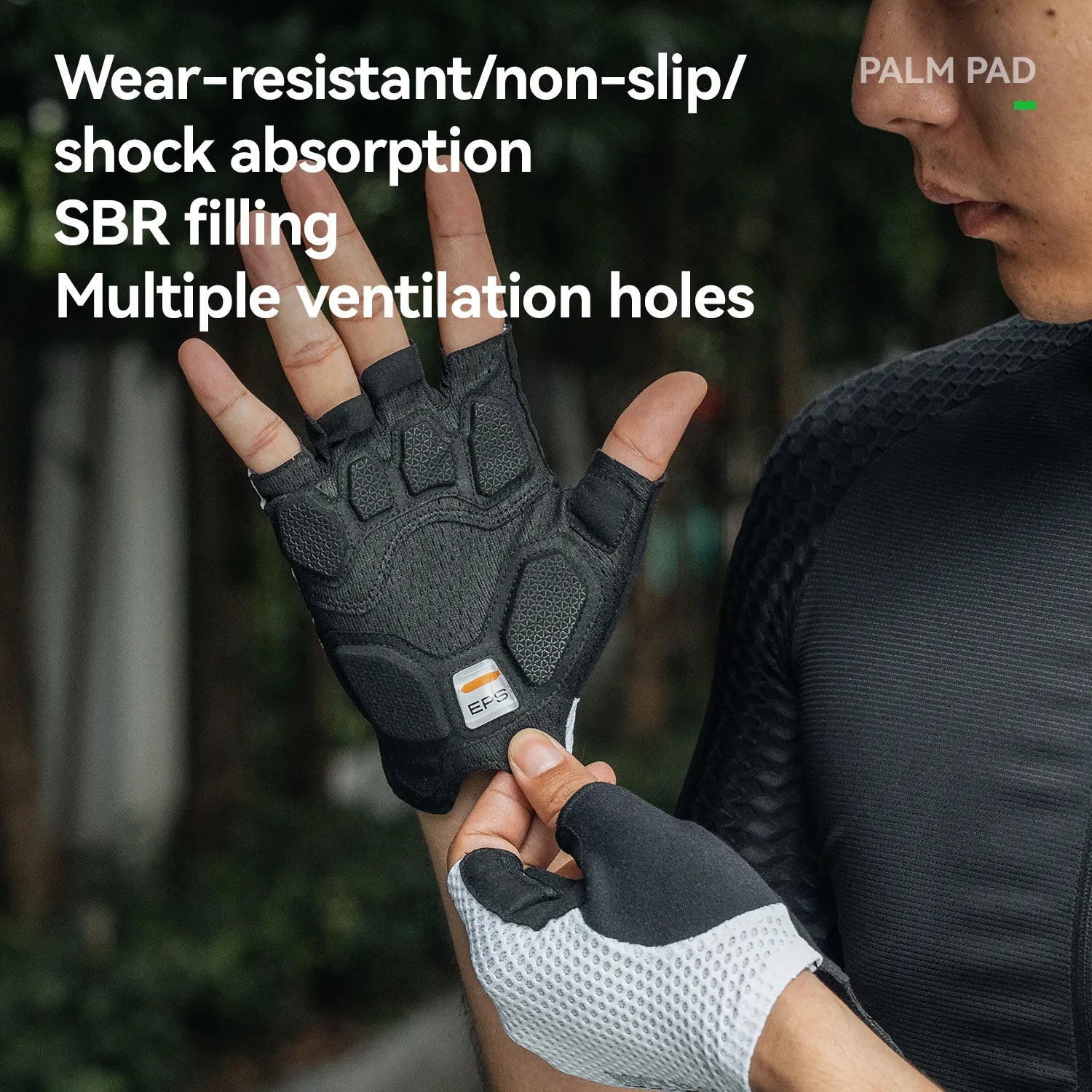 road to sky eps short finger cycling gloves shock absorbing breathable anti-slip for road cycling 