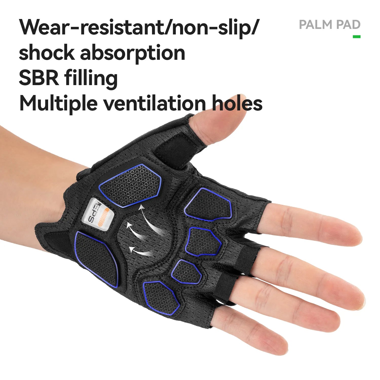 road to sky eps short finger cycling gloves shock absorbing breathable anti-slip for road cycling 