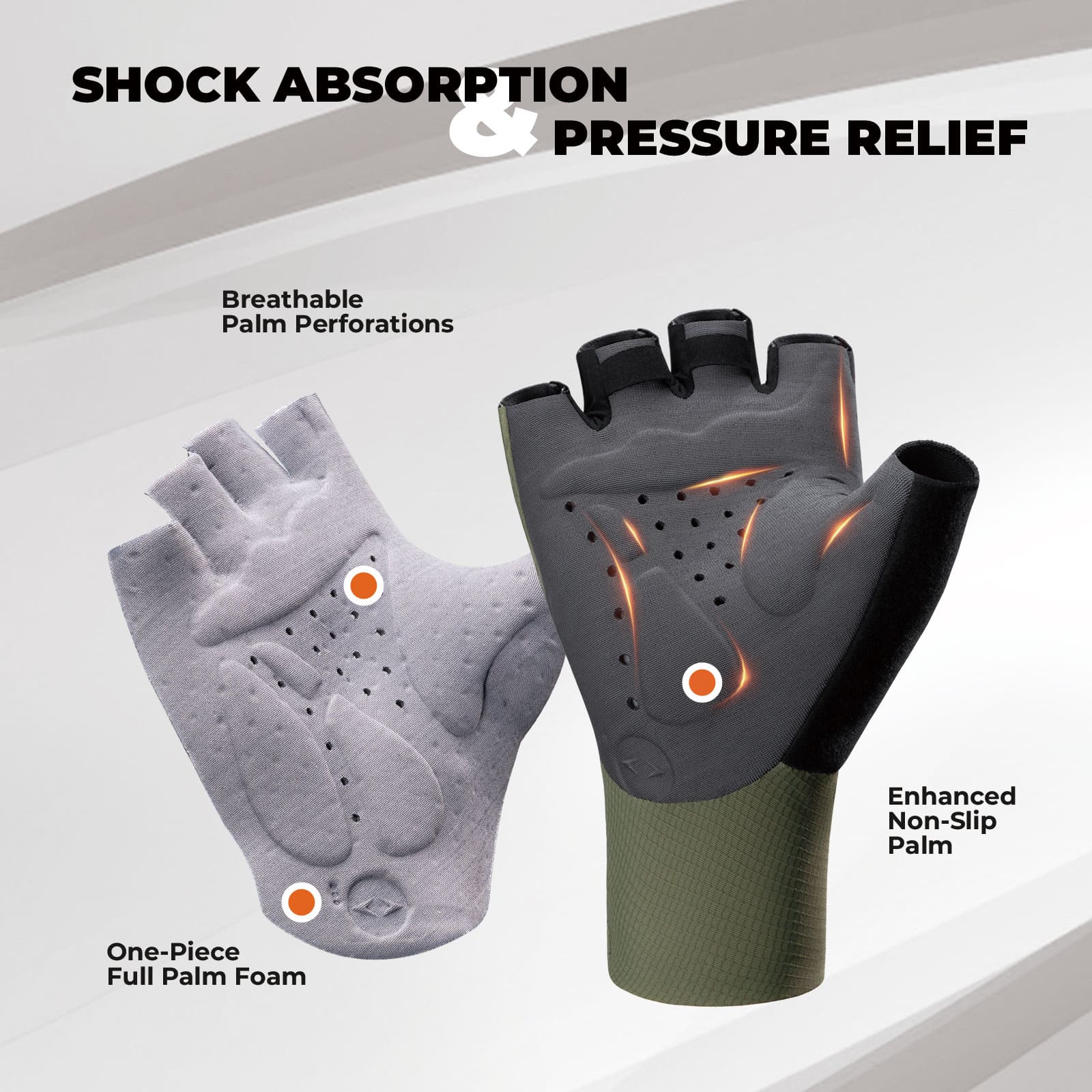 ROCKBROS road to sky short finger road cycling gloves shock absorbing anti-slip breathable for long distance riding