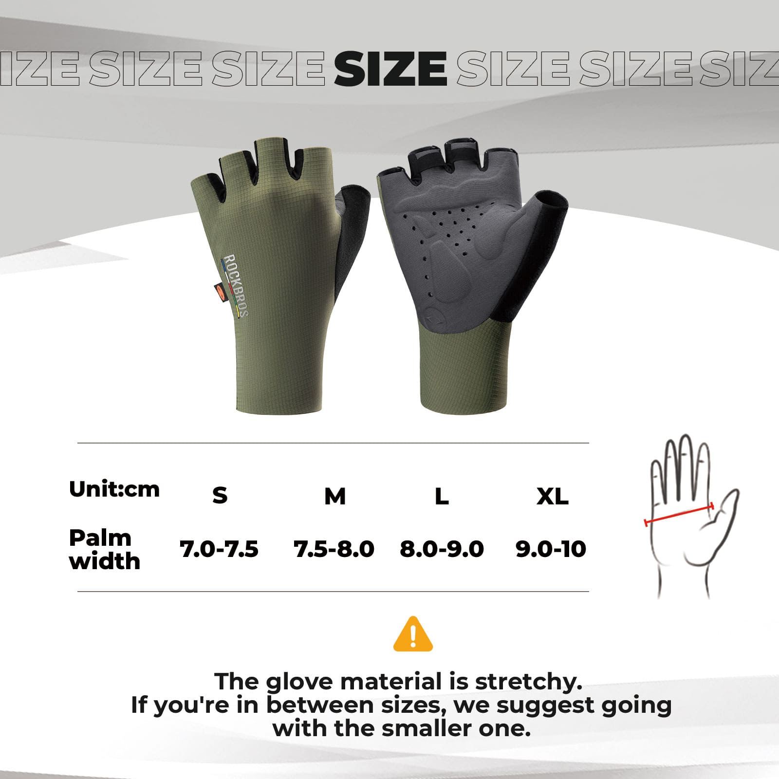 ROCKBROS road to sky short finger road cycling gloves shock absorbing anti-slip breathable for long distance riding