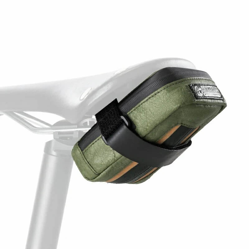 ROAD TO SKY Tyvek® Recycled Tire Mini Bike Saddle Bag - 0.4L
