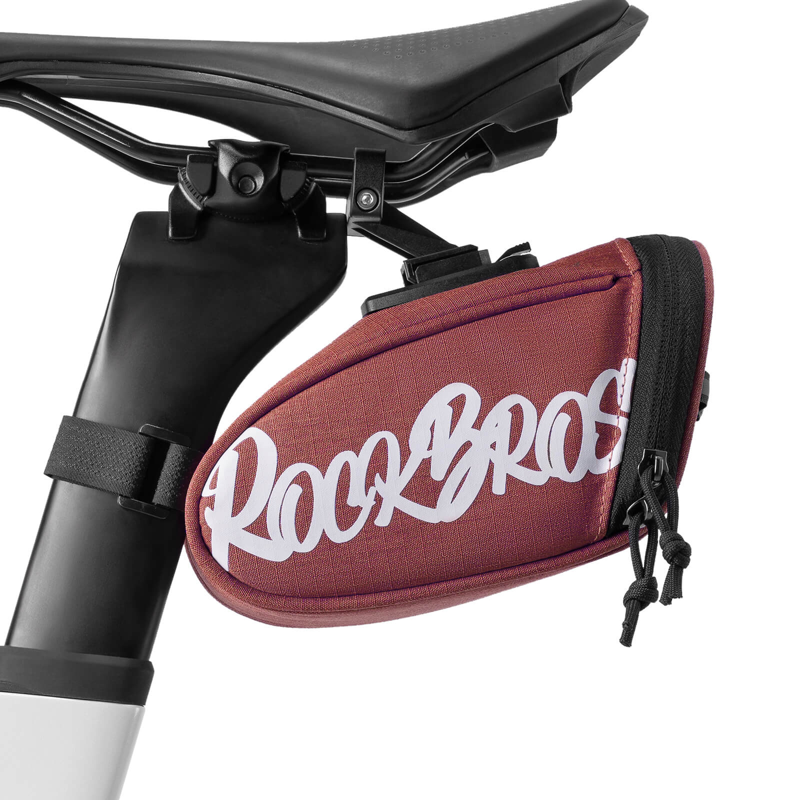 ROCKBROS 0.8L Bike Saddle Bag – Compact Rear Bag for Cycling Essentials
#Color_Red