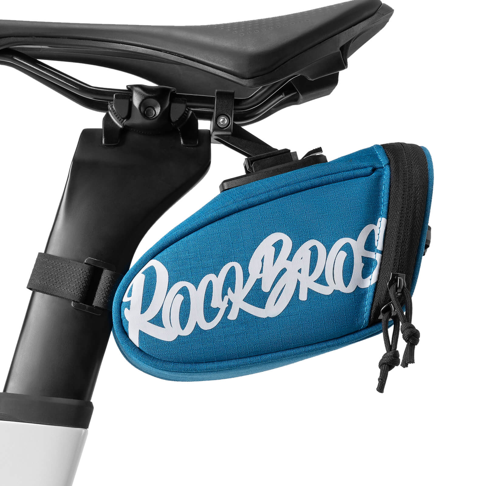 ROCKBROS 0.8L Bike Saddle Bag – Compact Rear Bag for Cycling Essentials
#Color_Blue