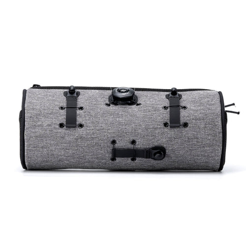ROCKBROS 1.5L Bike Handlebar Roll Bag with Twist Lock Mount and Waterproof Design
#Color_Gray