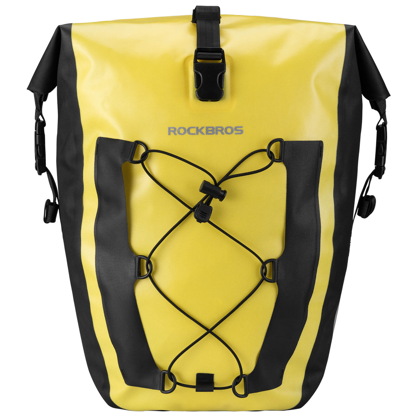 ROCKBROS 27L waterproof bike pannier bag for rear rack with large capacity
#Color_Yellow