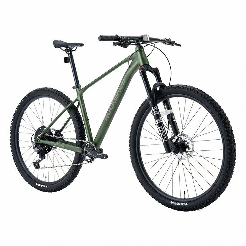 ROCKBROS 29 inch mountain bike with Shimano Deore 12 speed drivetrain and hydraulic disc brakes
#Color_Green