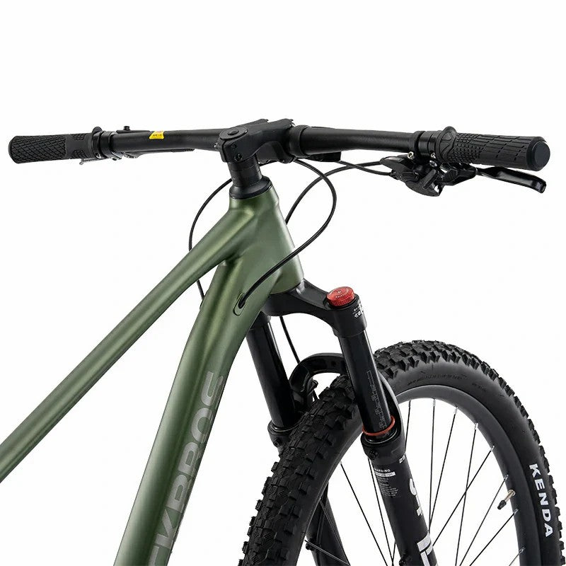 ROCKBROS 29 inch mountain bike with Shimano Deore 12 speed drivetrain and hydraulic disc brakes
#Color_Green