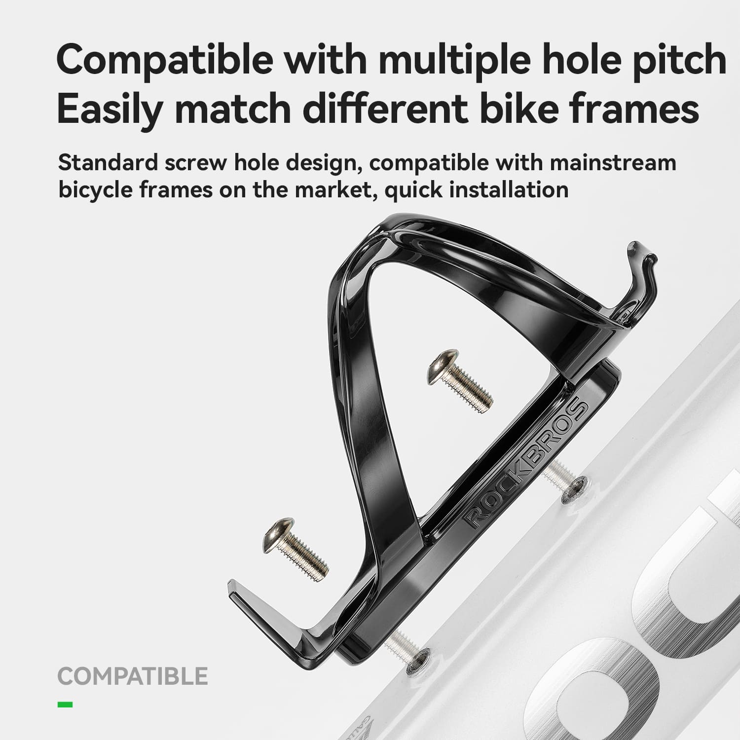 ROCKBROS Lightweight High-Strength Bike Bottle Cages for Road and Mountain Cycling