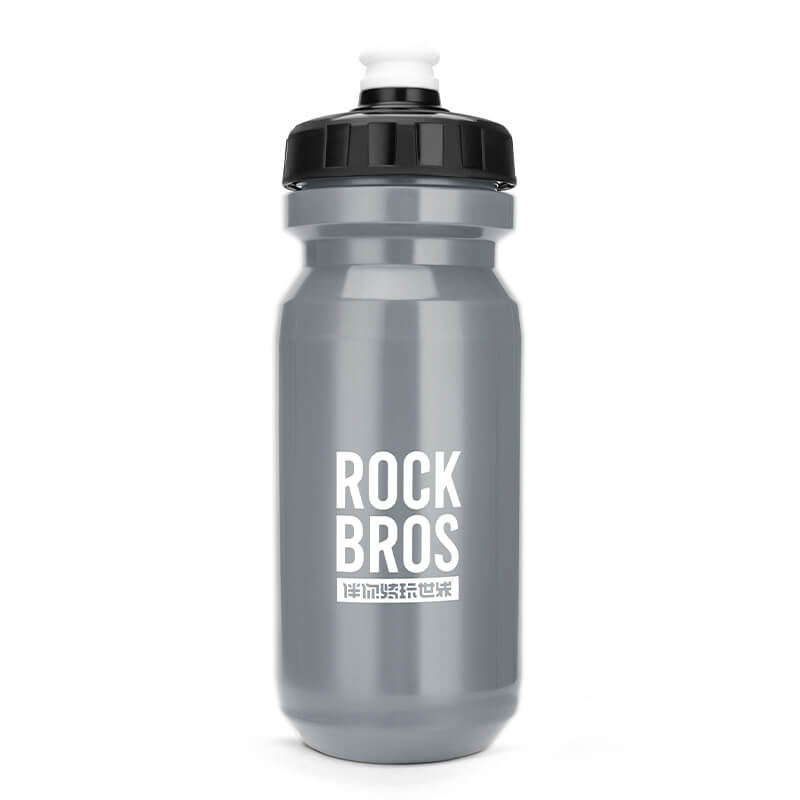 ROCKBROS 600ml bike water bottle for cycling hydration
#Color_Gray