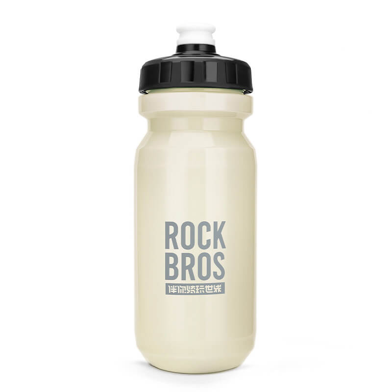 ROCKBROS 600ml bike water bottle for cycling hydration
#Color_Lvory