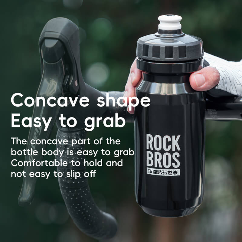ROCKBROS 600ml bike water bottle for cycling hydration