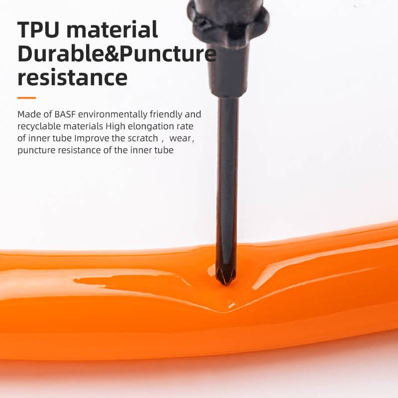 ROCKBROS 700C TPU Bike Inner Tube – Ultralight, Puncture Resistant for Road and Gravel Bikes