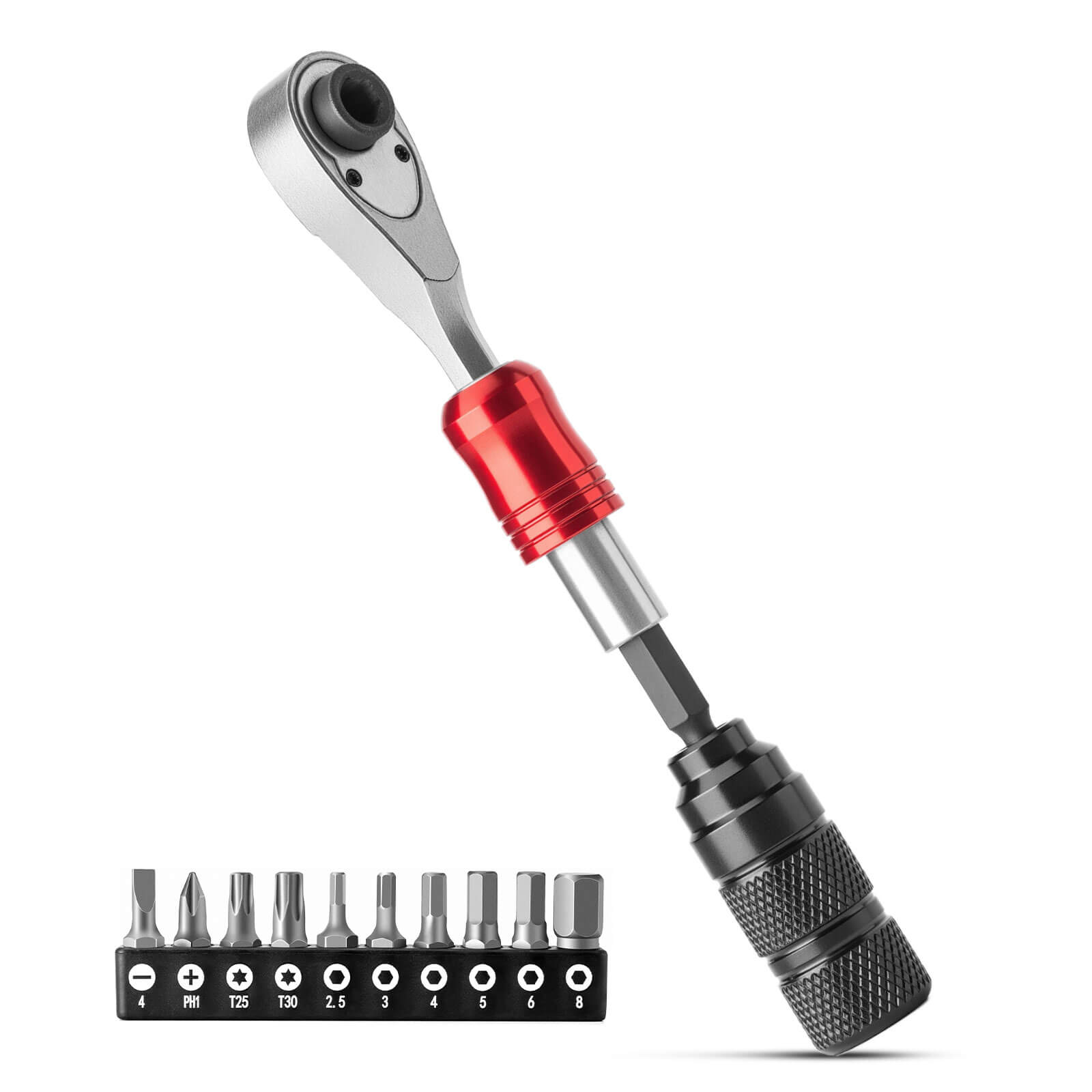 ROCKBROS 72-tooth ratchet wrench tool set with detachable design