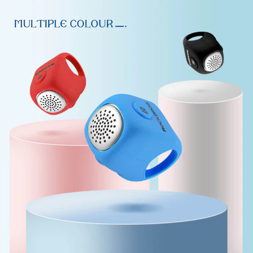 ROCKBROS Loud Electric Bike Horn for Handlebar with 90dB Sound, Rainproof Protection, and Replaceable Battery
#Color_Blue