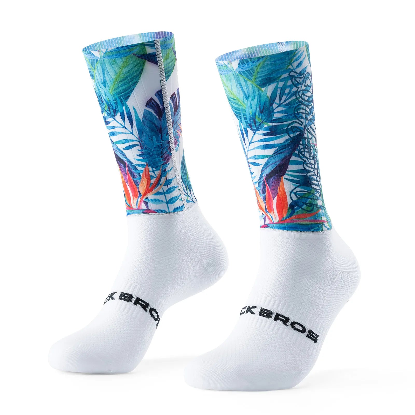 ROCKBROS aero compression cycling socks breathable moisture-wicking road cycling performance socks
#Color_Blue