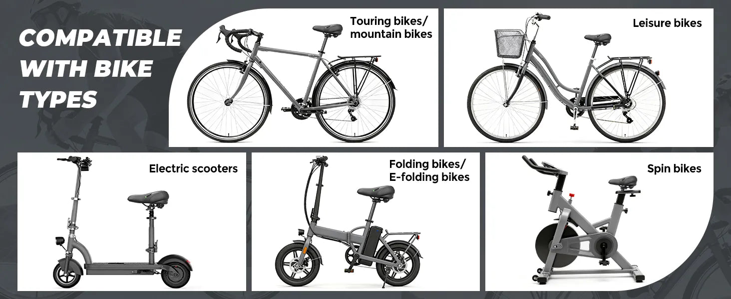 ROCKBROS Air Cushion Bike Seat for Comfortable Long-Distance Cycling