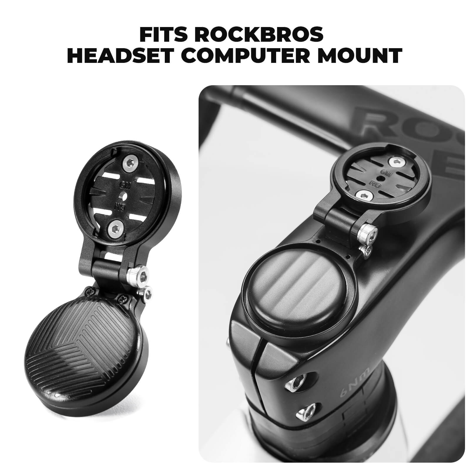 ROCKBROS AirTag bike tracker anti-theft device for bicycle, e-bike, keys and pets