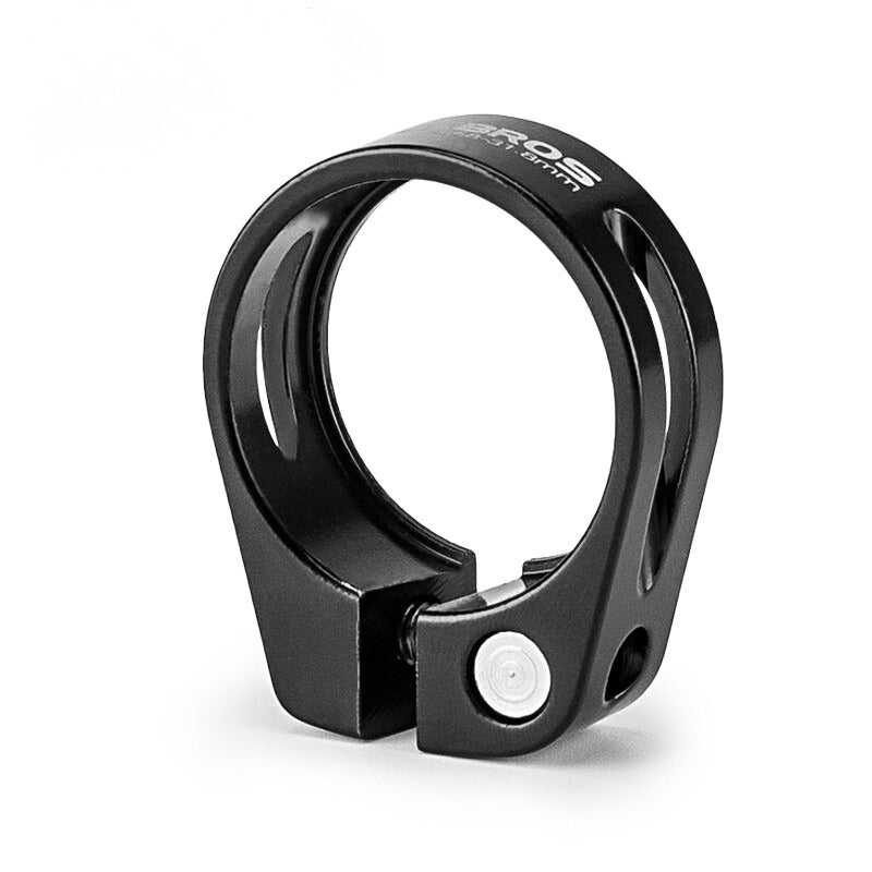 ROCKBROS Lightweight Hollow 6061 Aluminum Bike Seat Clamp with Easy-Screw Lock for Cycling #Type_Locking