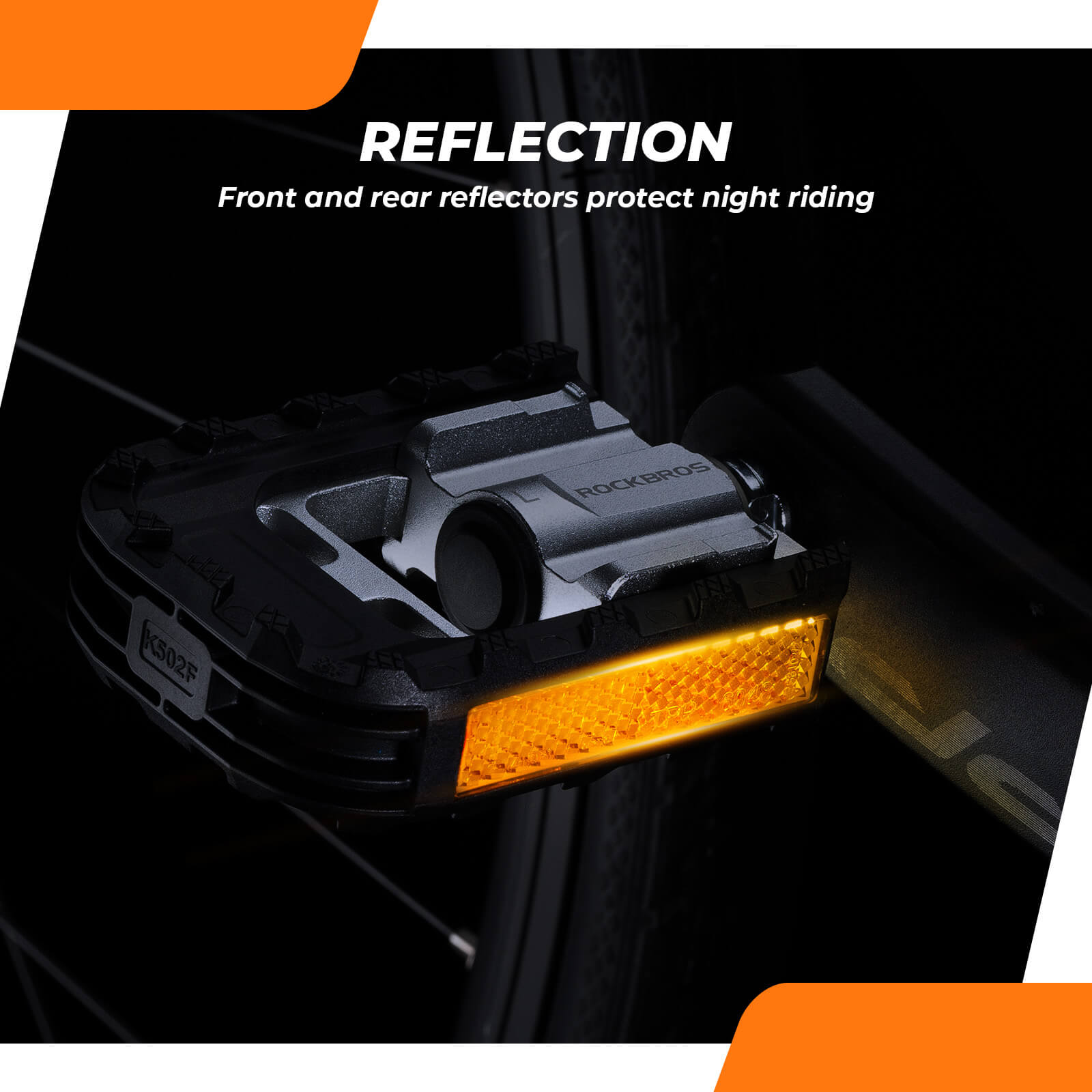 ROCKBROS aluminum folding bike pedals – lightweight, durable, and portable bicycle pedals for road, mountain, and folding bikes