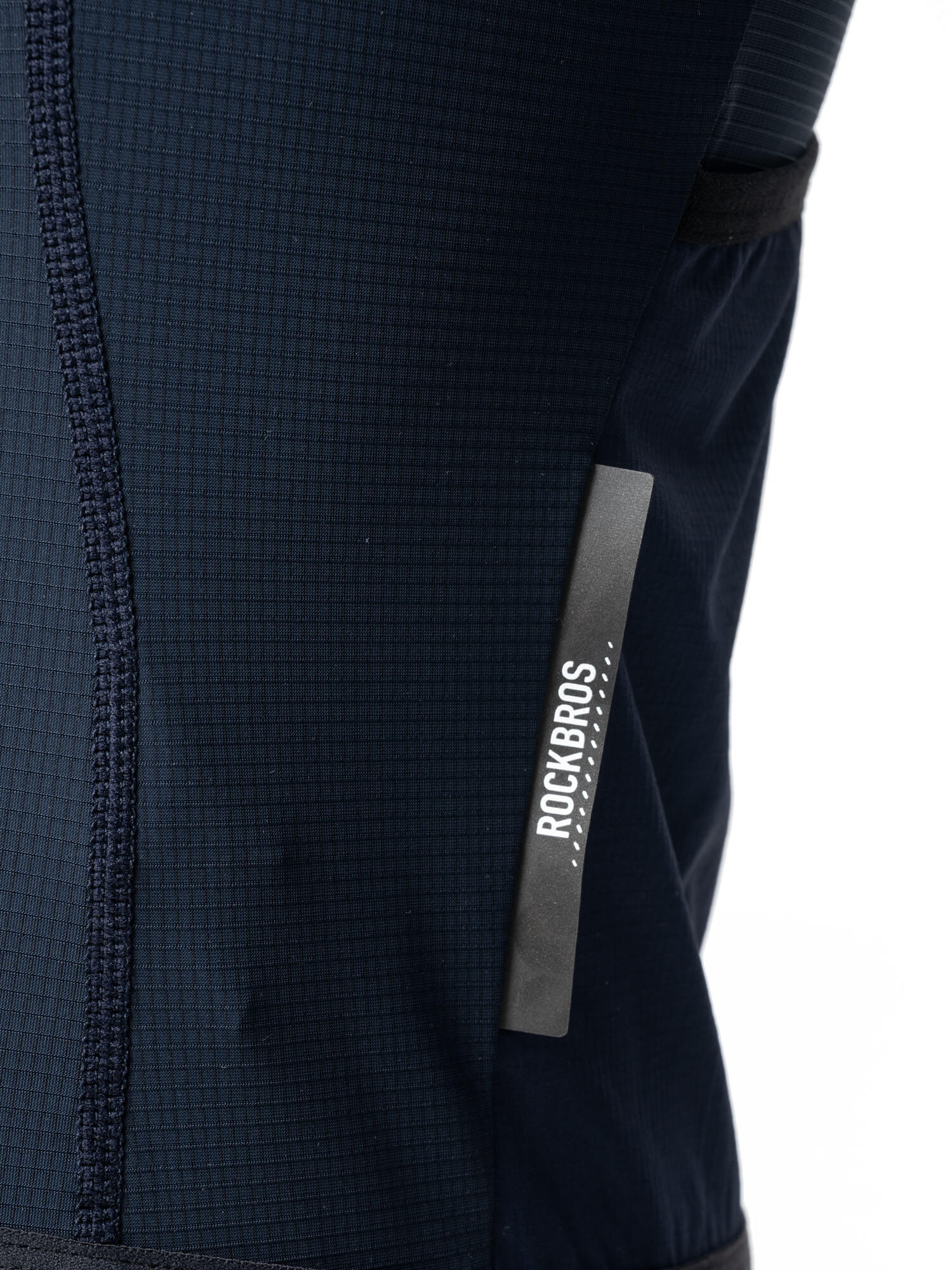 ROCKBROS Amber men’s short-sleeve breathable cycling jersey with rear pockets
#Color_Dark blue